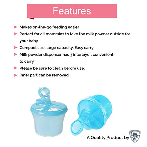 Safe-O-Kid - BPA FREE - Milk Powder Container