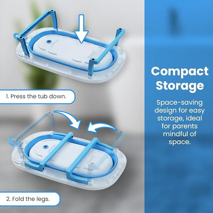 Safe-O-Kid Baby Bath Tub with Digital Meter 1 Yr Warranty