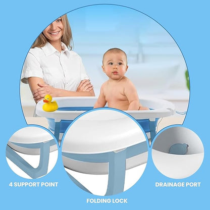 Safe-O-Kid Baby Bath Tub with Digital Meter 1 Yr Warranty