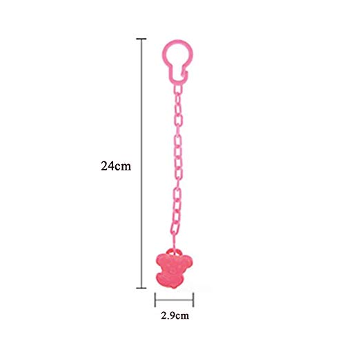 Safe-O-Kid Silicone Pacifier/Soother with Holder Chain