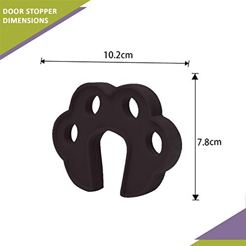 Safe-O-Kid -Finger Safety-  Finger Pinch Guard, Baby Safety Silicone Door Stopper, Prevents Injuries, Slamming Doors