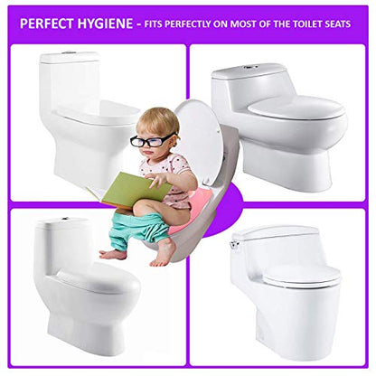 Safe-O-Kid - Portable Potty Seat Cover - Portable, foldable, Easy stool Pass, Infection Safety for baby/kids/child